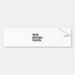 Eat. Sleep. Draft. Bumper Sticker
