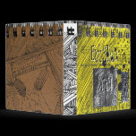 Eat Sleep Draw 1.4 Inch 3 Ring Binder binders