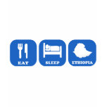 Eat Sleep Ethiopia T-shirt