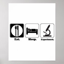 eat sleep experiment print