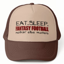 Eat Sleep Fantasy Football hats by worldsfair Eat Sleep Fantasy Football hats