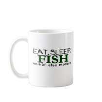 Eat Sleep Fish Mug