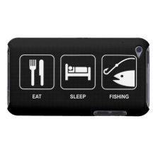 Eat Sleep Fishing iPod Case-Mate Case