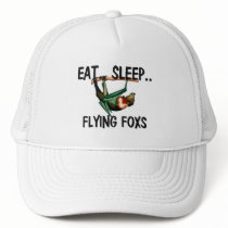 Eat Sleep FLYING FOXS hats