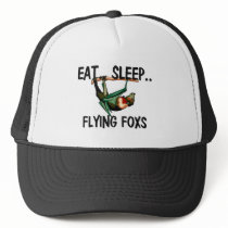 Eat Sleep FLYING FOXS hats