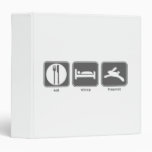 Eat Sleep Freenet 3 Ring Binder