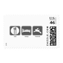 Eat Sleep Freenet Postage Stamp
