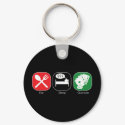 Eat Sleep Gamble keychains