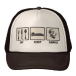 Eat Sleep Gamble Trucker Hat