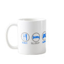 Eat Sleep Game Again - Gamer, geek video games mugs by CasuallyHardcore Eat Sleep Game Again - Gamer, geek video games mugs