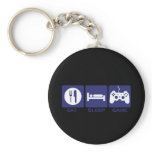 Eat Sleep Game Keychain