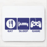 Eat Sleep Game Mouse Pad