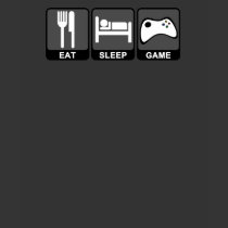 Eat, Sleep, Game t-shirts by CustomGameShirts Eat, Sleep, Game t-shirts