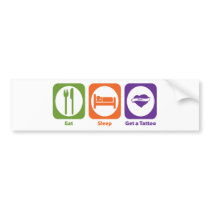 Eat Sleep Get a Tattoo bumper stickers by 1000suns Eat Sleep Get a Tattoo bumper stickers