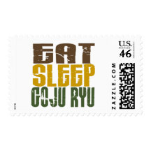Eat Sleep Goju Ryu 1 Postage Stamp