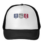 Eat Sleep Golf - Man hats