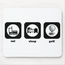 Eat. Sleep. Golf. Mousepad