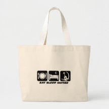 Eat sleep guitar bags