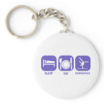 EAT SLEEP GYMNASTICS KEY CHAIN EAT SLEEP GYMNASTICS KEY CHAIN
