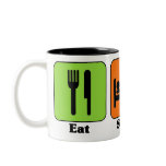 Eat Sleep Gymnastics mug