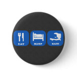Eat Sleep Haiti buttons