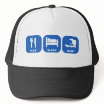 Eat Sleep Haiti Trucker Hat
