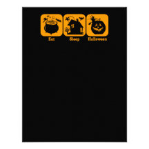 Eat Sleep Halloween Announcements