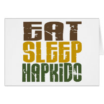 Eat Sleep Hapkido 1 cards