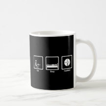 Eat, Sleep, Headshot - FPS Gamer Coffee Mug