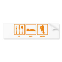 Eat Sleep Hockey bumper stickers by eatsleep Eat Sleep Hockey bumper stickers
