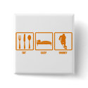 Eat Sleep Hockey buttons by eatsleep Eat Sleep Hockey buttons