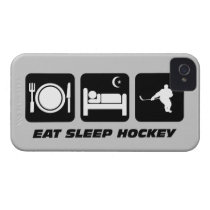 eat sleep hockey iphone 4 cover