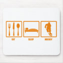 Eat Sleep Hockey mousepads by eatsleep Eat Sleep Hockey mousepads