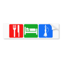 Eat,Sleep,Hookah bumper stickers by kamranistan Eat,Sleep,Hookah bumper stickers