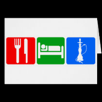 Eat,Sleep,Hookah cards