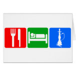 Eat,Sleep,Hookah cards