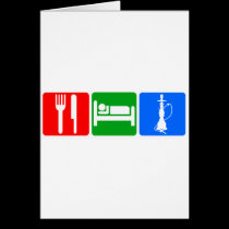 Eat,Sleep,Hookah cards