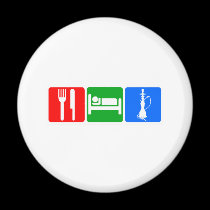 Eat,Sleep,Hookah magnets