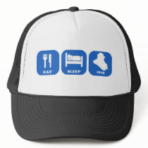 Eat Sleep Iraq Trucker Hat