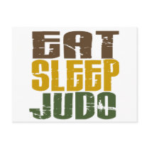 Eat Sleep Judo 1 Postcard