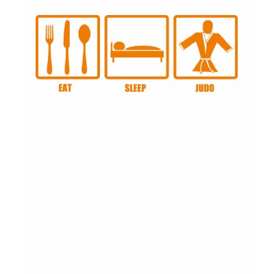Eat Sleep Judo tshirts
