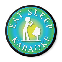 Eat Sleep Karaoke magnets by mariabellimages Eat Sleep Karaoke magnets