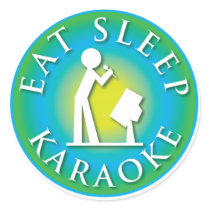 Eat Sleep  Karaoke stickers