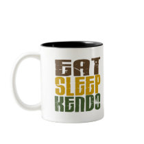 Eat Sleep Kendo 1 mugs