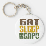 Eat Sleep Kenpo 1 Keychain