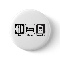 eat sleep laundry buttons by doonidesigns eat sleep laundry buttons