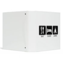 Eat. Sleep. Linux. Vinyl Binder
