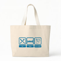 Eat, Sleep, LiveJournal bags