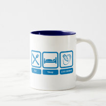 Eat, Sleep, LiveJournal Coffee Mug