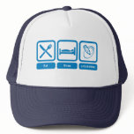 Eat, Sleep, LiveJournal hats